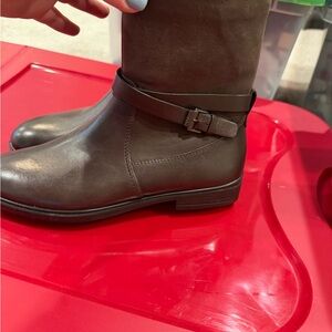 Ecco Dark Brown Leather Men's Boots